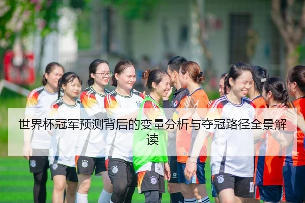世界杯冠军预测背后的变量分析与夺冠路径全景解读